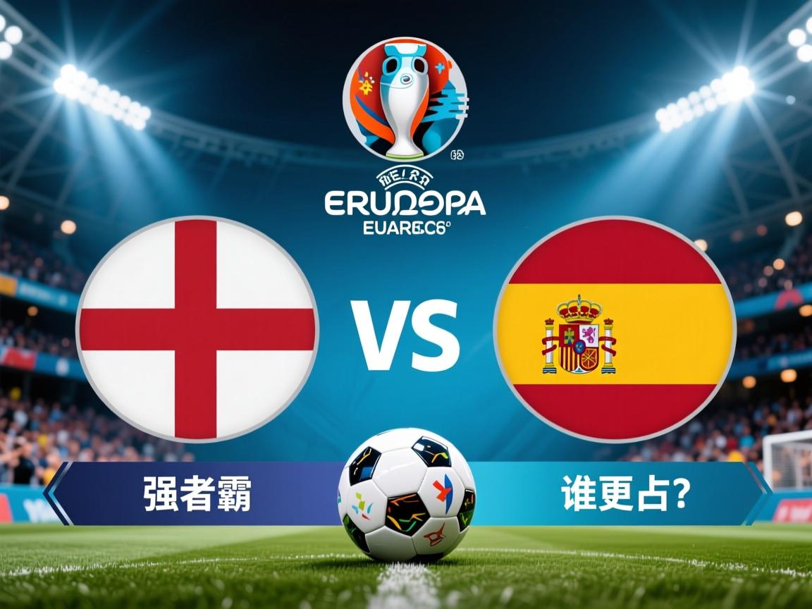 欧预赛强者争霸：英格兰vs西班牙谁更占优？