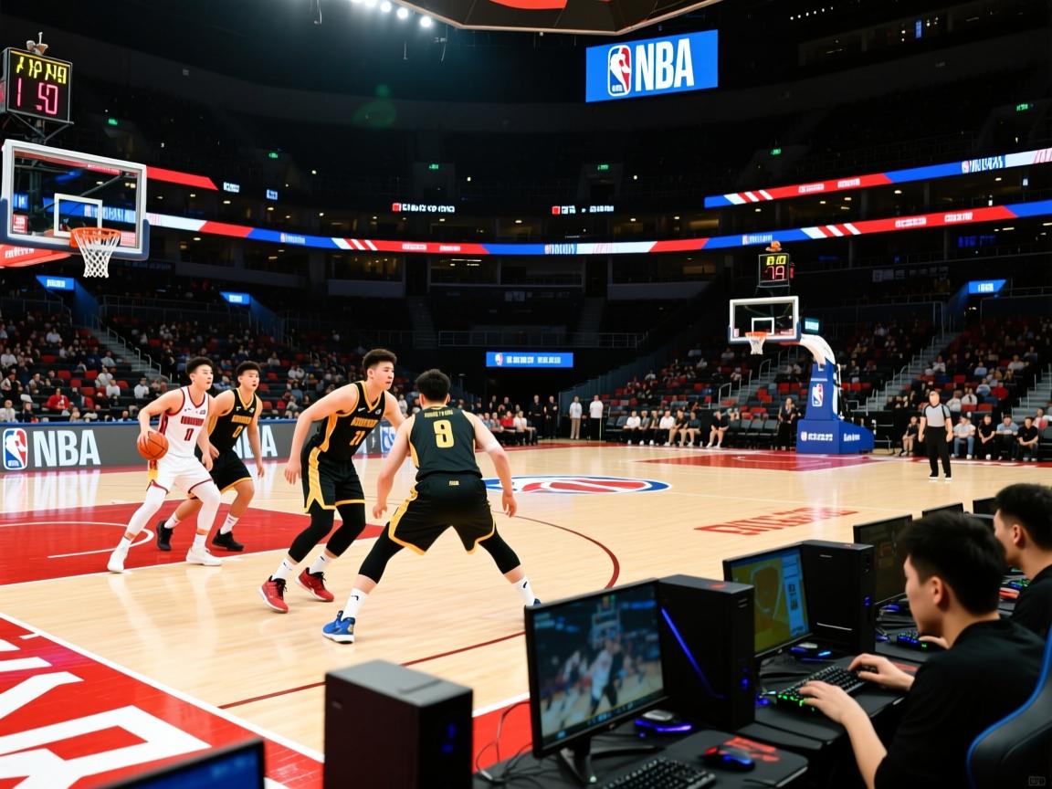 赛场上球员们展现出拼搏精神 第2张