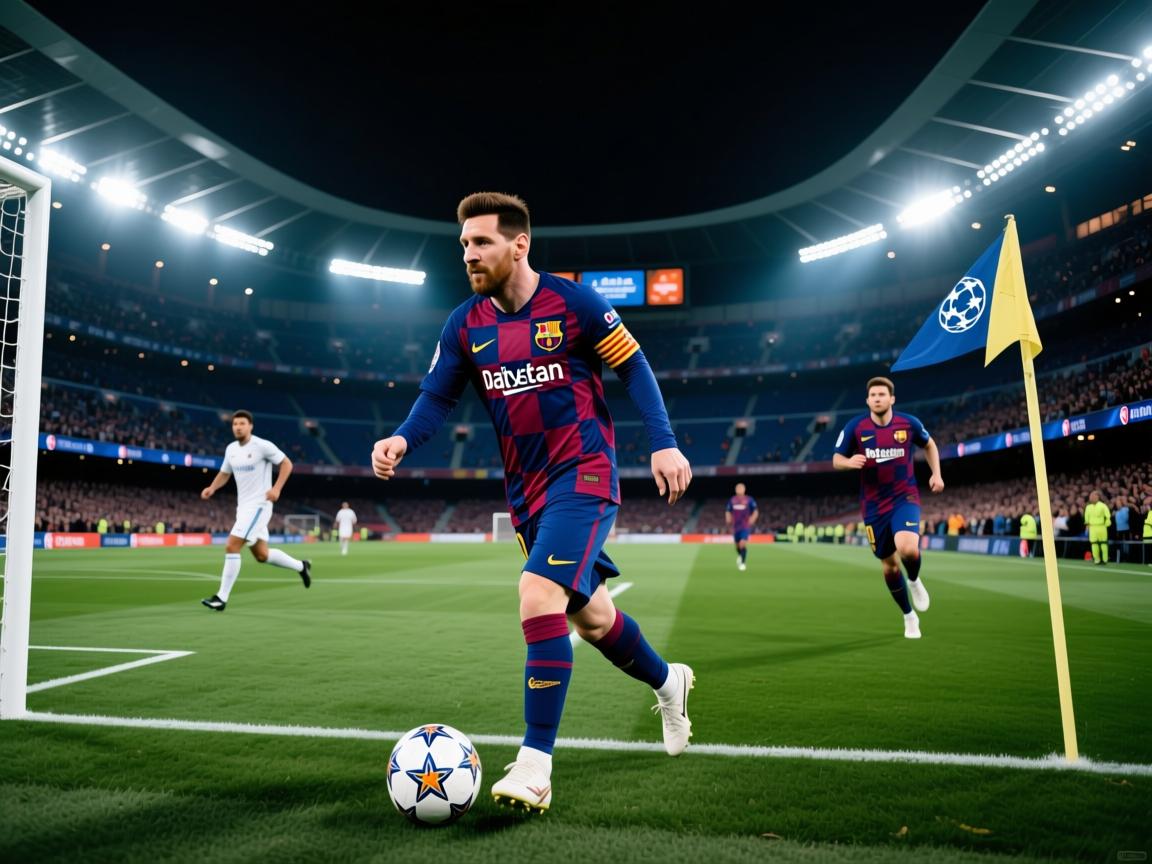 梅西独中两元，巴萨逆转晋级欧冠四强！