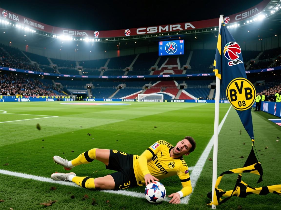 巴黎圣日耳曼惨败多特蒙德，提前出局欧冠！