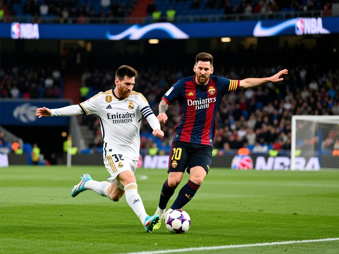 皇家马德里客场胜归，梅西贡献绝杀助攻