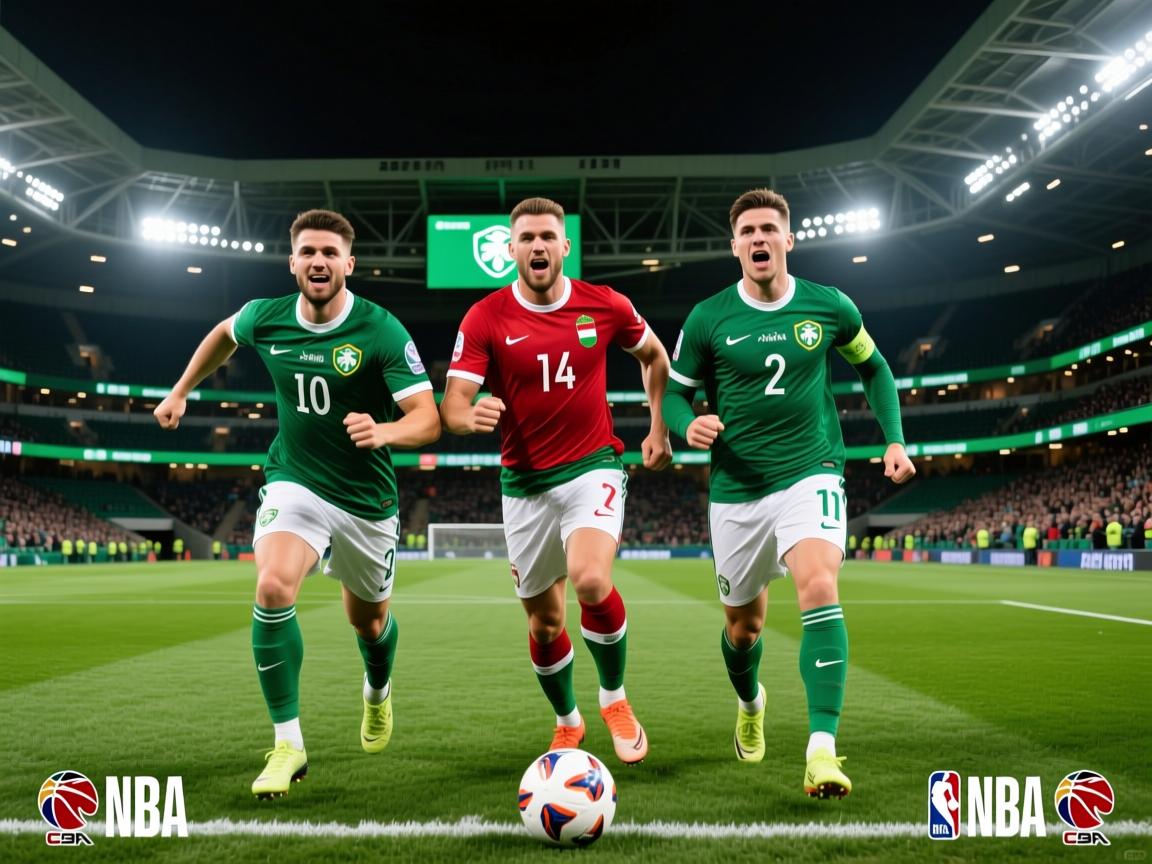 爱尔兰国家队主场击败匈牙利国家队，三连胜  第2张