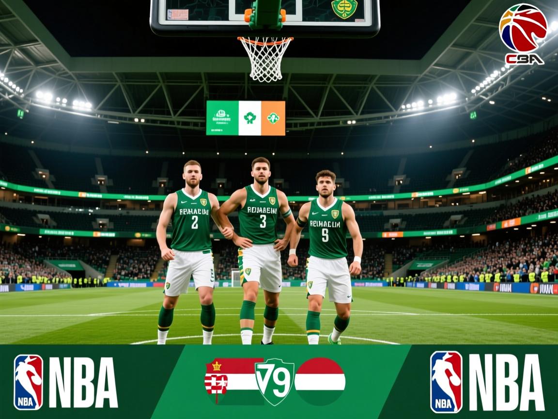 爱尔兰国家队主场击败匈牙利国家队，三连胜