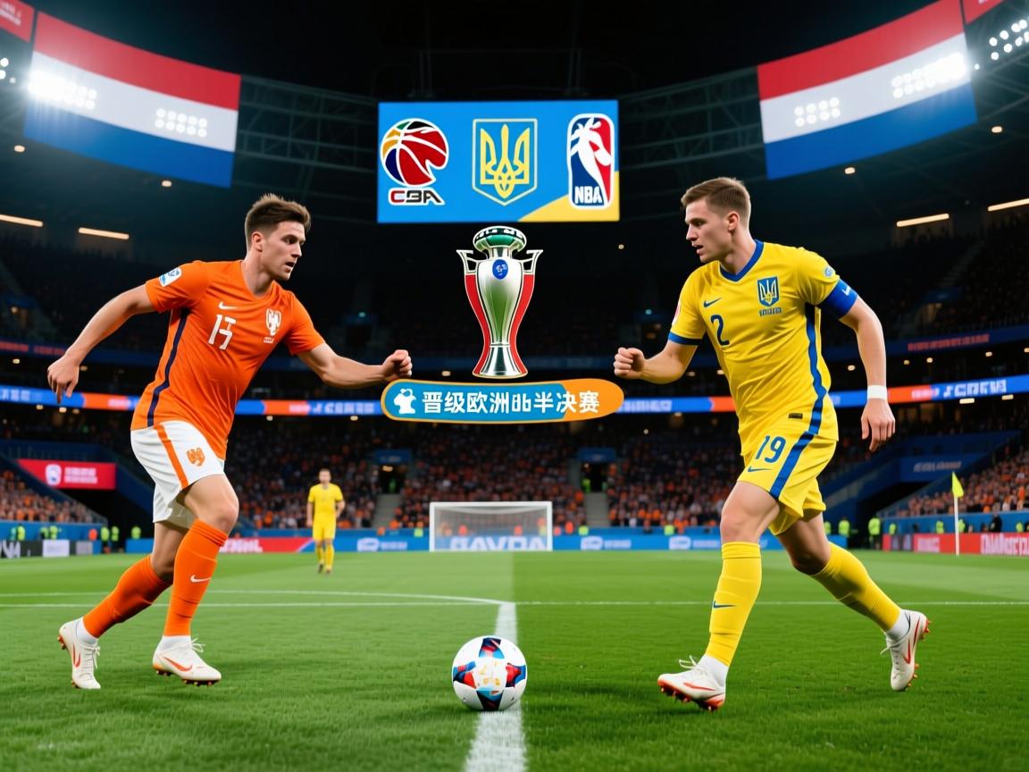 荷兰队胜乌克兰队，晋级欧洲杯半决赛