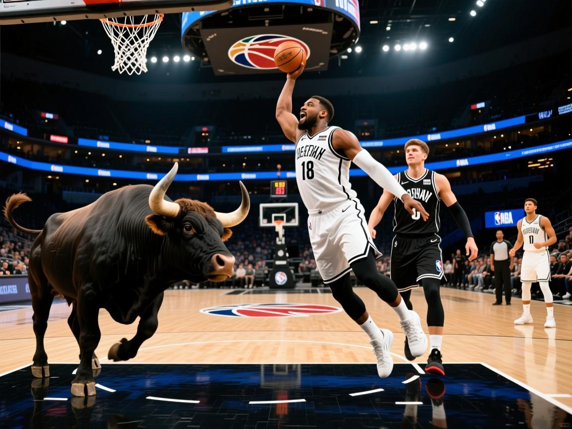 公牛逆转篮网，落后18分反超获胜