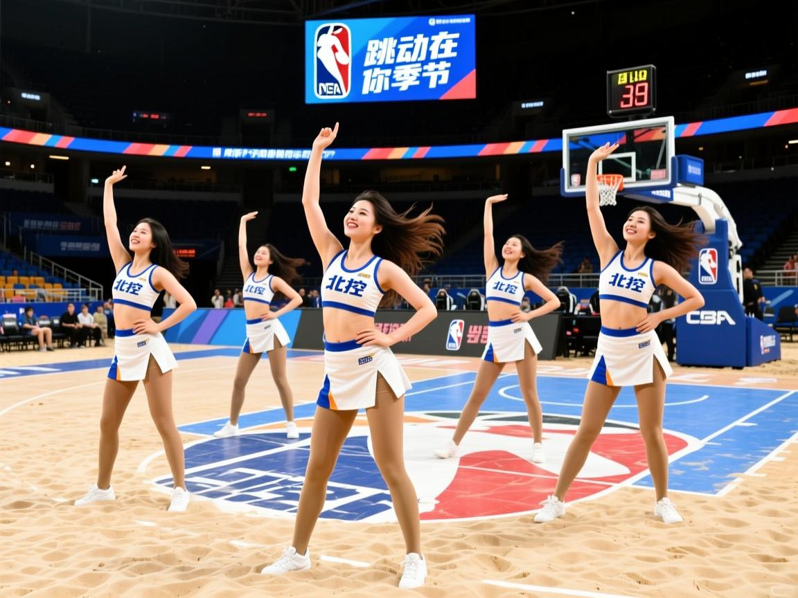 北控啦啦队分享沙滩舞蹈我的心还没停歇，跳动在你季节里面  第2张